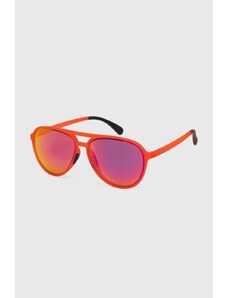 Goodr occhiali da sole Mach Gs Captain Blunts Red-Eye colore rosso GO-687486