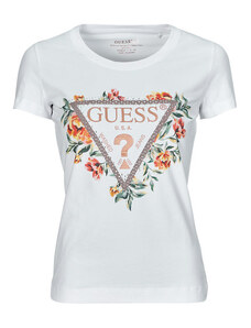 Guess T-shirt TRIANGLE FLOWERS