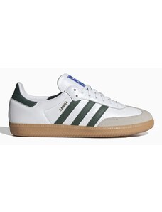 adidas Originals Sneaker bassa Samba OG bianca/verde