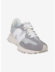 New Balance 327 Sneakers Uomo In Pelle e Tessuto Scarpe Sportive Grigio Taglia 41.5