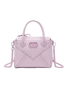 PORT&LOTUS Borsa a tracolla piccola con doppio manico
