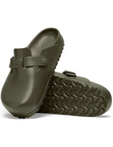 Birkenstock Ciabatta Boston Eva Khaki Narrow Fit