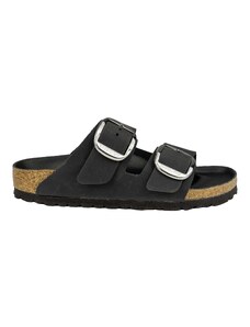 BIRKENSTOCK 1011075 ARIZONA BIG BUCKLE BLACK NARROW FIT