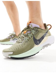 Nike Running - Reactx Pegasus Trail 5 - Sneakers verde scuro e oliva