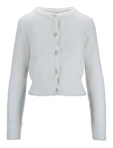 S MAX MARA Cardigan Cropped In Maglia Di Cotone