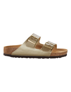 Birkenstock Sandalo Arizona in Birko-Flor dermoaffine oro