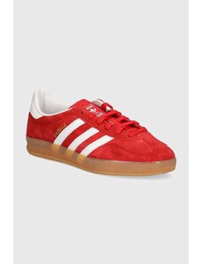 adidas Originals sneakers in camoscio Gazelle Indoor colore rosso JI2063