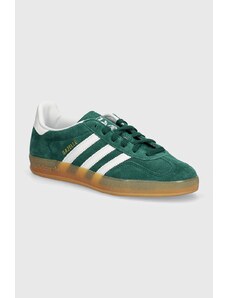 adidas Originals sneakers in camoscio Gazelle Indoor colore verde JI2062