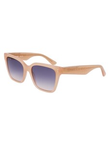 Lunettes De Soleil Coconuda - Monture Métal Cuivre - Verres Oranges Légèrement Miroir