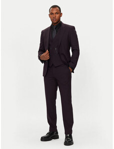 Abito Uomo 3 Pezzi Regular Fit - Giacca, Gilet E Pantaloni - Cerimonia E Lavoro - Un Bottone - Foto 13