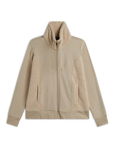 Felpa Donna FREDDY Con Zip E Collo Alto - Cotone Elasticizzato, Tasca Interna, Grafica Borchiata - Foto 5