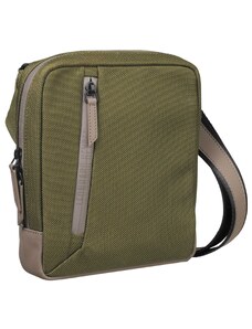 K-Way Borsa a Tracolla Moire Green Blackish