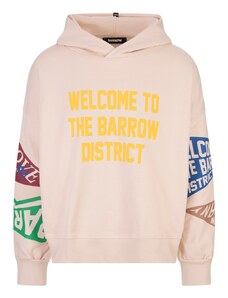 ASOS DESIGN Felpa oversize bianco sporco con stampa di fiori sul