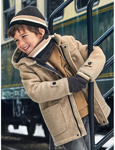 Cappotto Motociclista Giacca Di Pelle Per Bambini - Colletto Motociclistico, Moda Slim Giacca Stile Motorad - copertina
