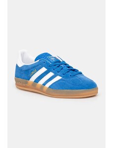 adidas Originals sneakers in camoscio Gazelle Indoor colore blu JI2061