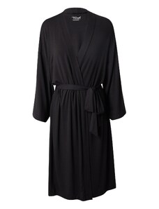 Vestaglia Kimono Donna In Raso E Pizzo - Corta, Con Cintura E Tasche, Per Sposa, Nubilato O Relax - Foto 7