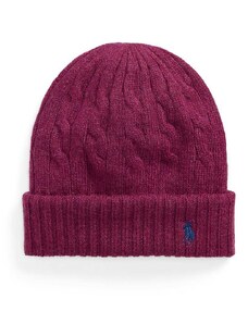 Polo Ralph Lauren berretto in lana colore violetto 455956315