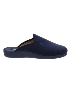Valleverde Pantofole Uomo 21811: Pelle Blu, Tg. 46, Comode E Pratiche - 2