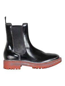 Moma Stivale 74303 in pelle marrone