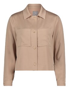 Bershka Giacca trucker beige-Marrone