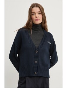 Guess Jeans cardigan in cotone colore blu navy W4BR81 Z3HM1