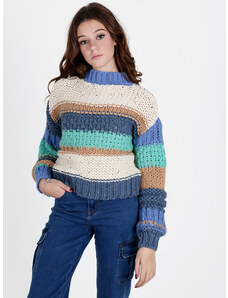 So Allure Maglia 441904 Beige/Bordeaux