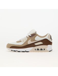 Nike Air Max 90 Summit White/ Black-Khaki-Lt Orewood Brn