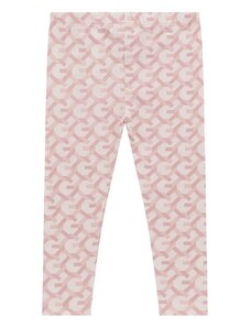 LEGGINGS GUESS PER BAMBINE E RAGAZZE - COTONE ELASTAN, LOGO GLITTER, VITA BASSALeggings Guess Per Bambine - Cotone, Logo Glitter, Vita Bassa, Made In Italy - Foto 5