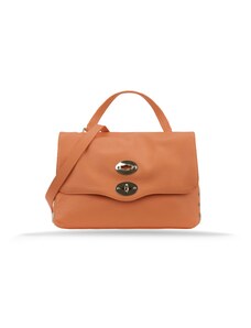 ZANELLATO Postina Daily Bamboo S Shoulder Bag Bianco Pelle