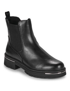 MARCO TOZZI Stivaletti Donna Con Zip E Slip - Moda 2-25007-43, Pelle, Tacco Piatto, Fodera Morbida, Colori Vari - 2