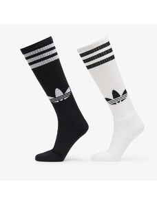 adidas Originals adidas Knee Sock 2-Pack White/ Black M