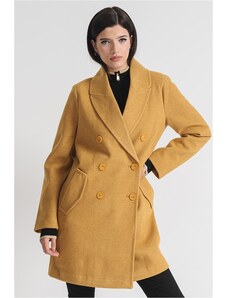 TENSIONE IN - CAPPOTTO CORTO DOPPIO PETTO - GRIGIO