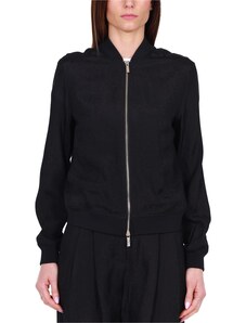 Sportmax giacca bomber in lana Vitalba colore nero 2512081011600