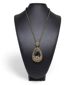 Collana Tradizionale Tirolese Con Cuore, Stella Alpina E Strass – Schöneberger Trachten – Regolabile 42-50 Cm, Per Dirndl, Donna, Vari Colori