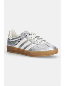 adidas Originals sneakers in pelle Gazelle Indoor colore argento JR1206