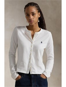 Polo Ralph Lauren camicia a maniche lunghe donna colore nero 211941175
