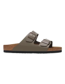 Birkenstock infradito in pelle Arizona colore verde 1029153