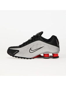 Nike Shox R4 Metallic Silver/ Metallic Silver-Black