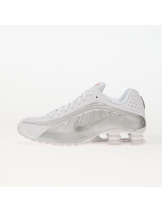 Nike Shox R4 White/ Metallic Silver-White
