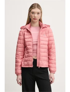Guess Jeans giacca colore rosa W5RL99 WHAB2