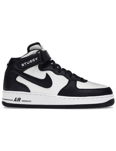 Nike Air Force 1 Mid Stussy Light Bone Black