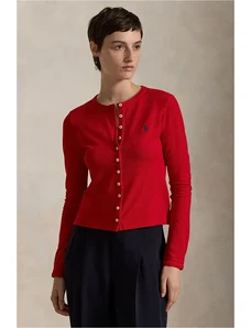Polo Ralph Lauren camicia a maniche lunghe donna colore nero 211941175