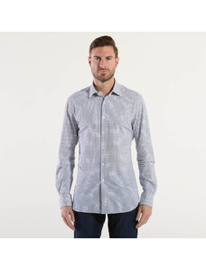 Chemise Homme XACUS 100% Coton Bleu Clair, Manches Longues, Modèle 11116 CLASSIC - Neuf Avec étiquettes