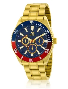 Cinturino Orologio Uomo I AM Trendy IAM-307 | Silicone Azzurro Con Fibbia Acciaio | Lunghezza 7,5-11,5 Cm