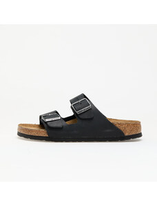 Birkenstock Arizona Soft Footbed Natural Leather Oiled Black