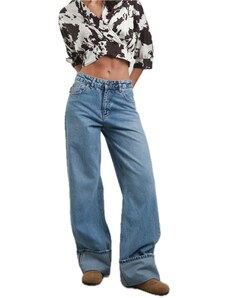 Susy Mix Jeans Baggy - Denim Azzurro Pantaloni Jeans Woman PE25