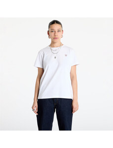 Maglietta Guess JEANS Classic Mini Triangle Tee Pure White L