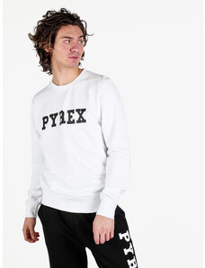 PYREX Felpa Con Cappuccio In Cotone 100% – Polsini Elasticizzati, Logo Frontale, Made In Italy