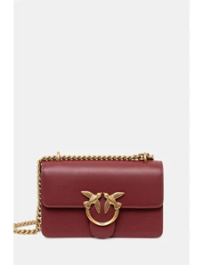 Pinko borsa a mano in pelle colore marrone 100074 A0F1