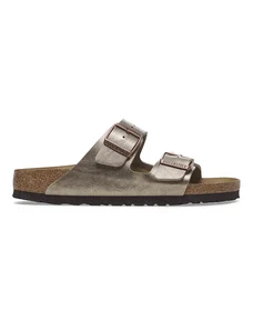 Birkenstock ciabatte slide Arizona Graceful donna colore verde 1029439